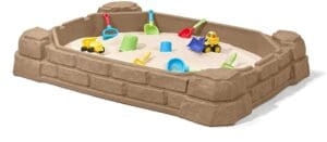 Garden playset sandbox for kids 1 year old and up 